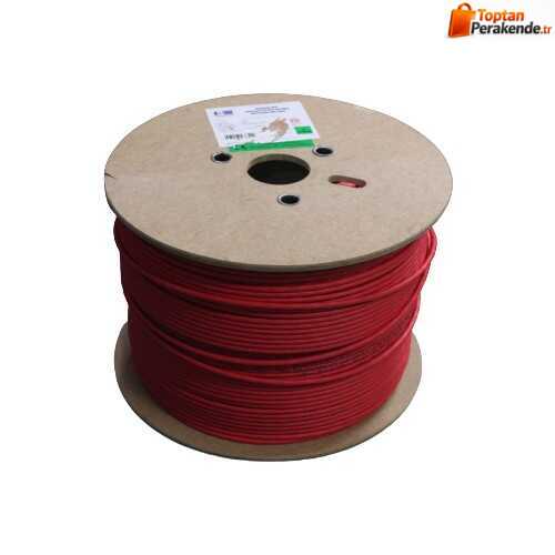 HCS H06-00402-DP6 Cat6 Kablo Kırmızı 4x2x23 23AWG U/utp Lsoh Halogen free 500MT Makara